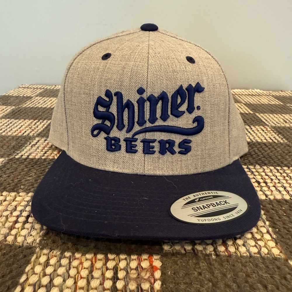 Shiner Beers flat bill hat